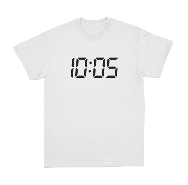10:05 White T-Shirt