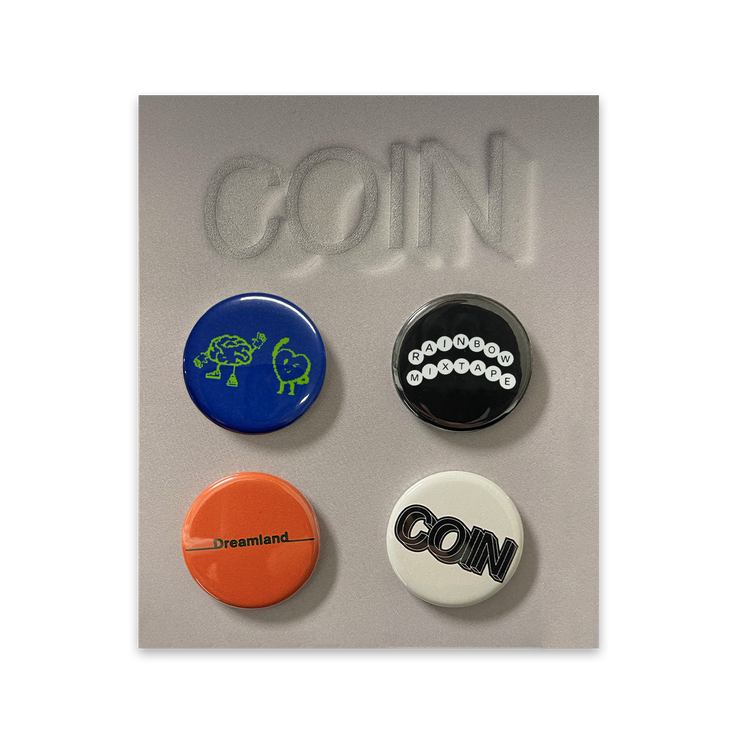 COIN Button Pin Pack