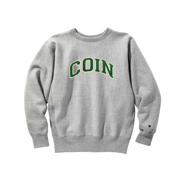 COIN Varsity Embroidered Crewneck