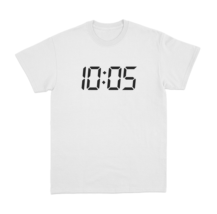 10:05 White T-Shirt